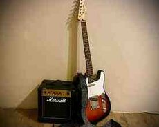 Squier Telecaster + Marshall MG10