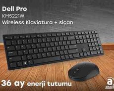 Dell Pro KM5221W Wireless Keyboard and Mouse 580-AJRV
