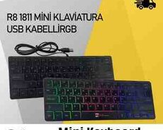 Mini klaviatura R8 1811 Rgb