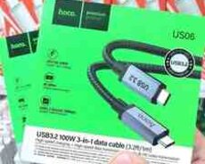 Dual type c usb kabel Hoco 2k 4k
