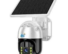 4G Sim kartlı Solar 360 FHD kamera 3MP2K+64GB