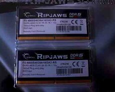 DDR5 G.Skill Ripjaws (2x16) 4800Mhz 32GB