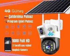 Kamera V380pro 4G günəş paneli (camera 4G)