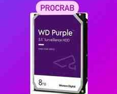 HDD WD Purple WD84PURZ 8ТB SATA III, 3.5