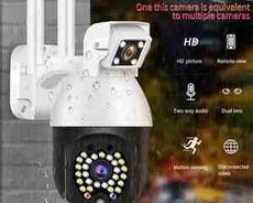 2 kameralı PTZ 360 cöl kamerası 5MP4K