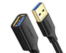 UGREEN USB 3.0 Extension Male Cable 1.5m (Black) U