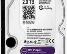 SSD WD 3.5 SATA 3.0 2TB 256MB Purple Surveillance