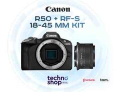 Fotoaparat Canon R50 + RF-S 18-45 mm KIT